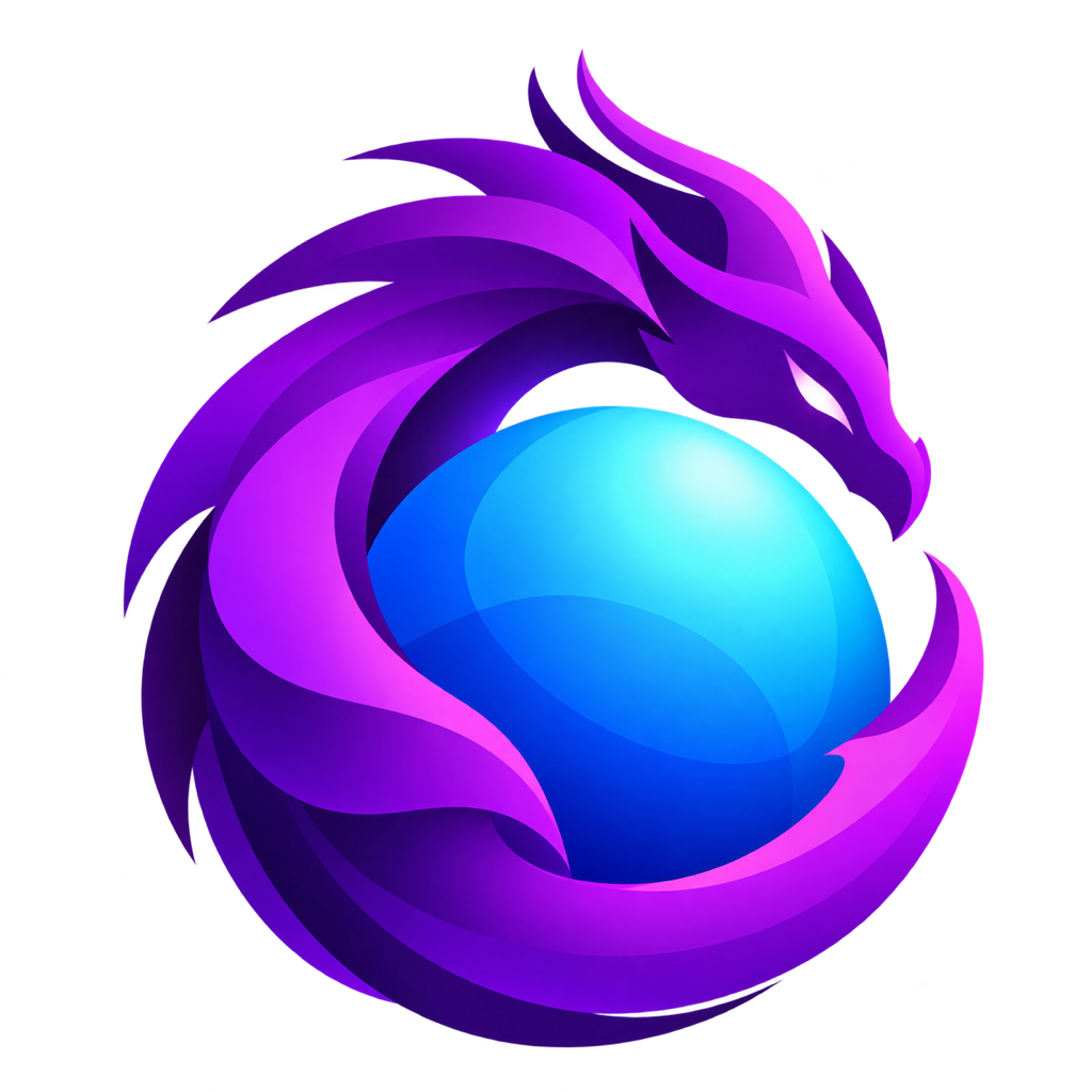 Yamm purple dragon browser icon